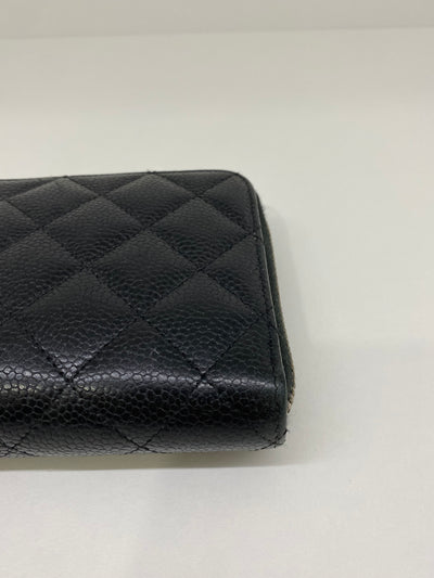 Chanel Black Wallet SHW