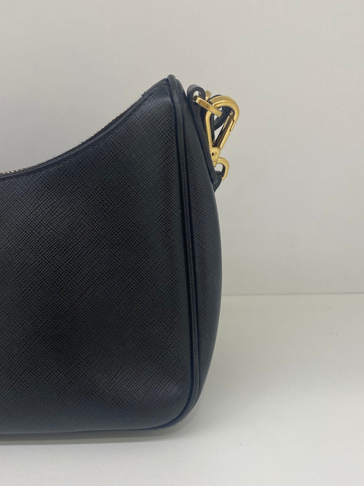 Prada Re Edition Bag Black Leather GHW