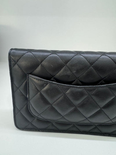 Chanel WOC Lambskin Black GHW