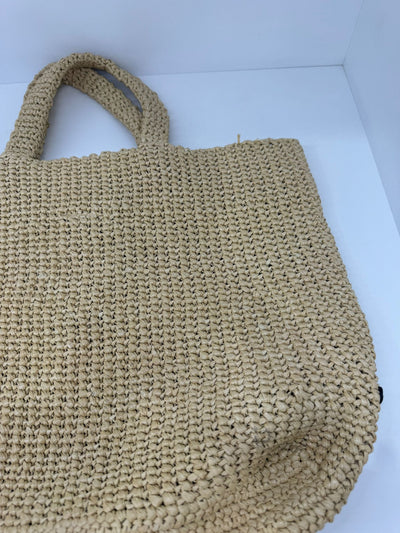 Prada Raffia Tote Large