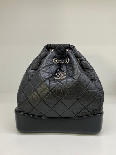 Chanel Gabrielle Small Backpack Black