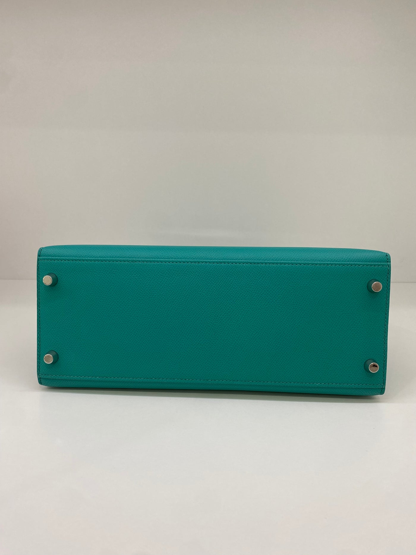 Hermes Kelly Sellier 28 Green PHW