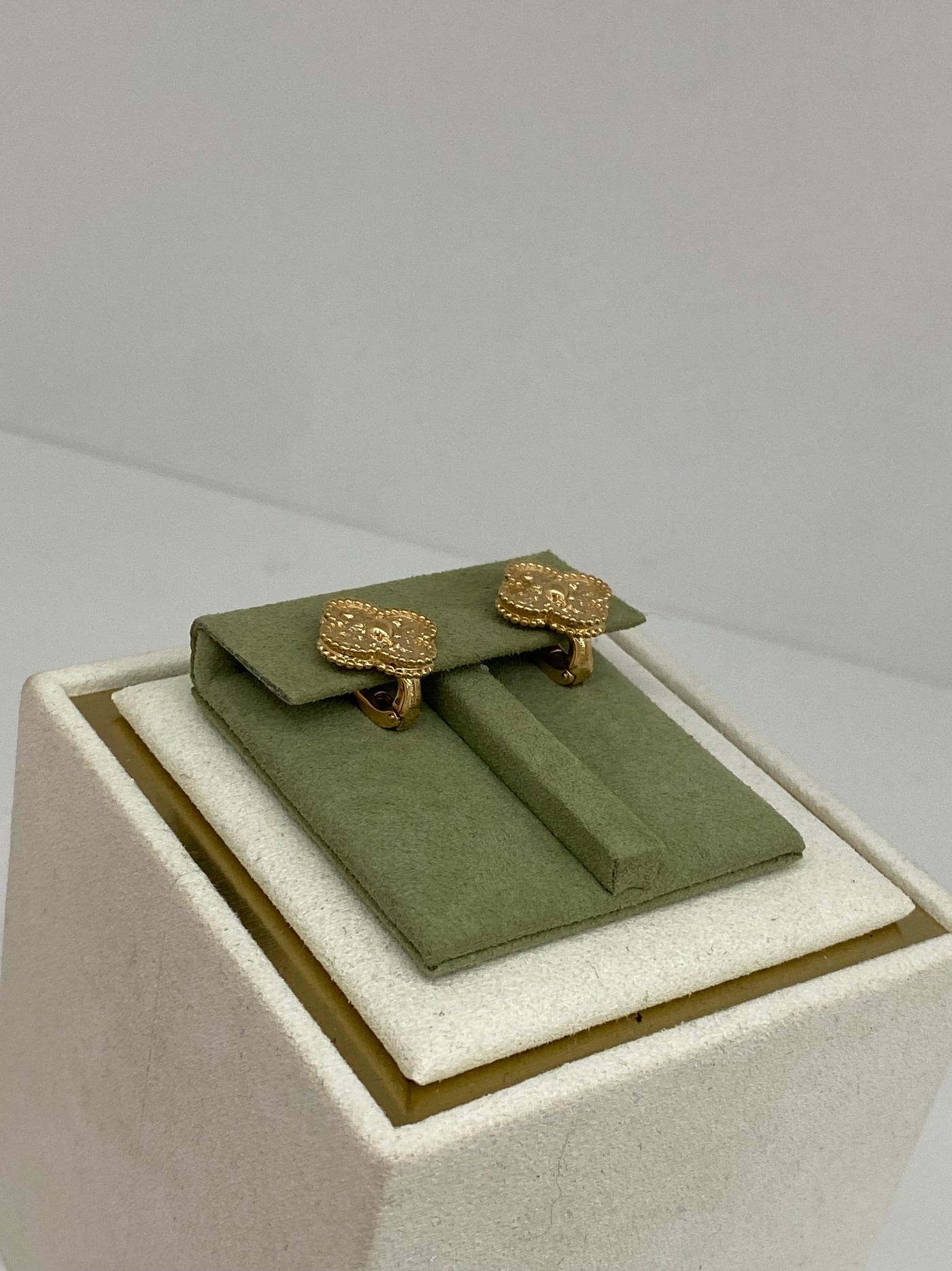 Van Cleef Vintage Alhambra Gold Earrings