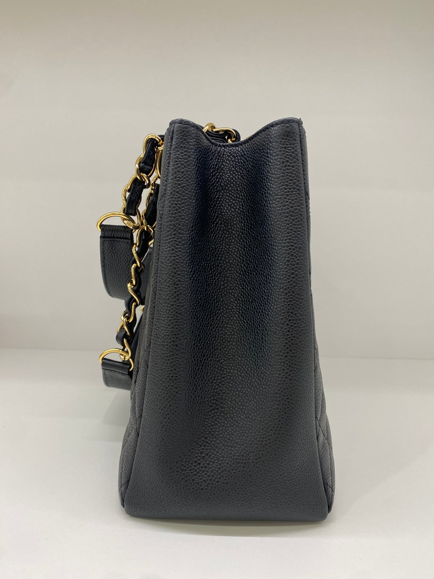 Chanel GST Black Tote GHW