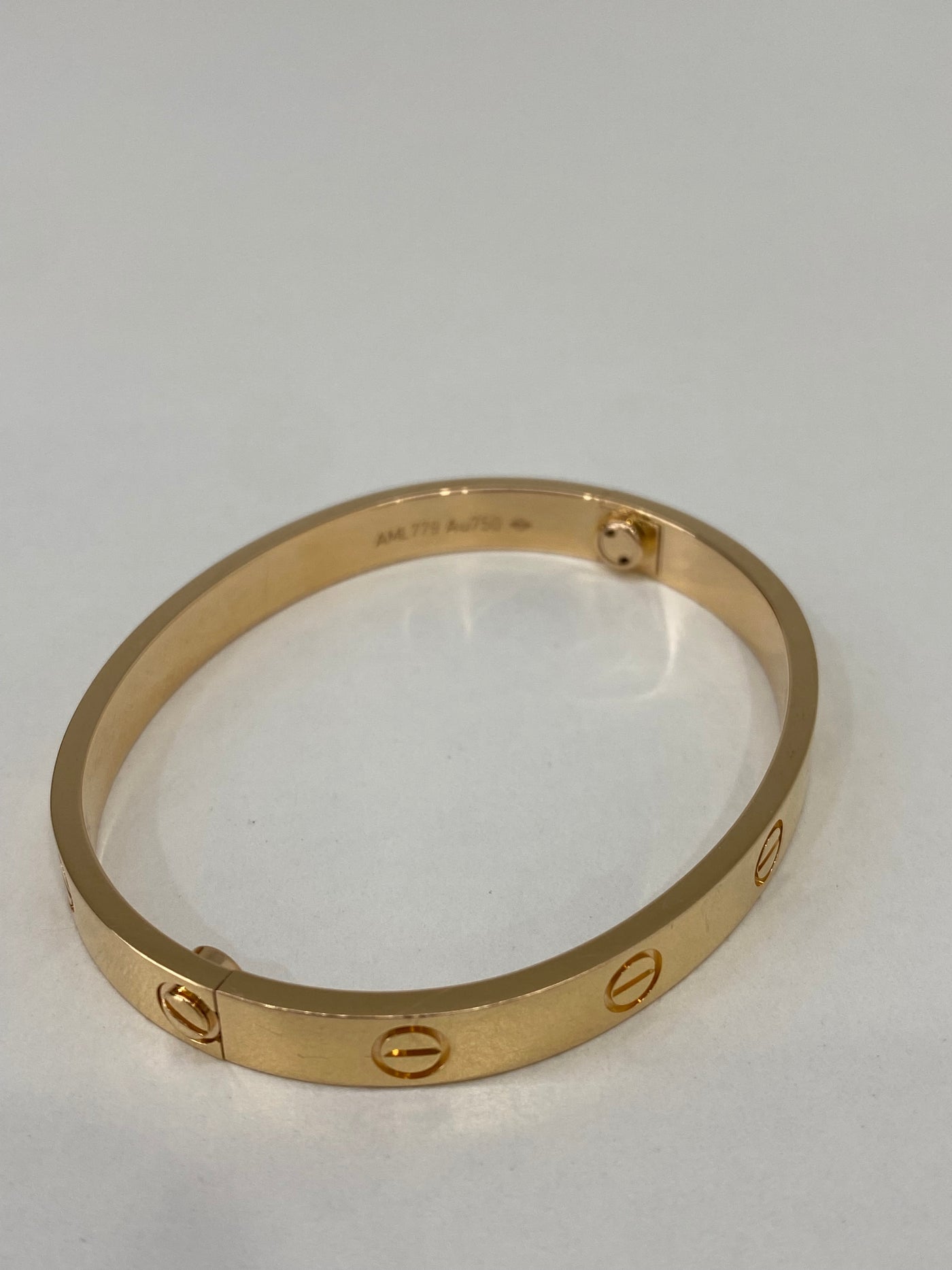 Cartier Love Bracelet RG Size 16