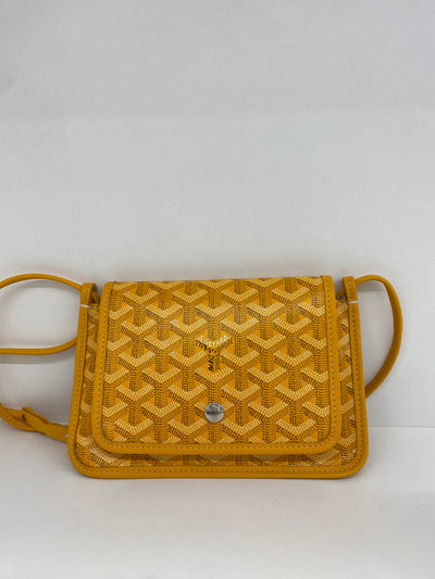 Goyard Plumet Wallet on Chain Yellow