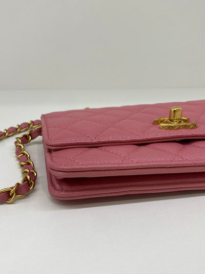 Chanel WOC Pink Caviar GHW