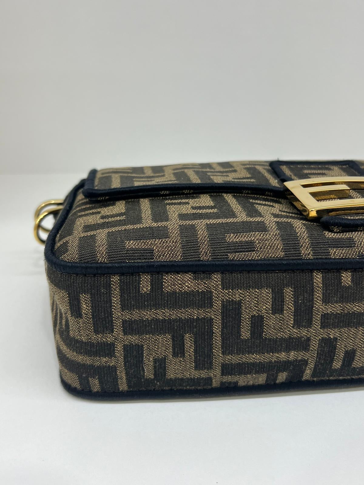 Fendi Baguette Monogram FF GHW