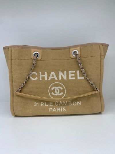 Chanel Deauville Bag Beige