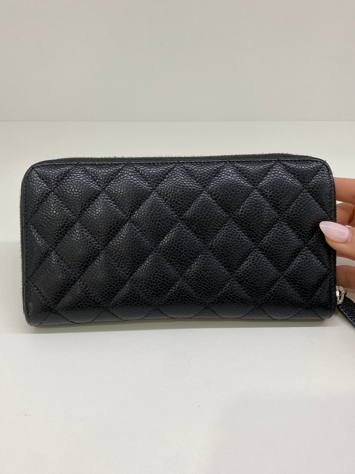 Chanel Black Wallet SHW