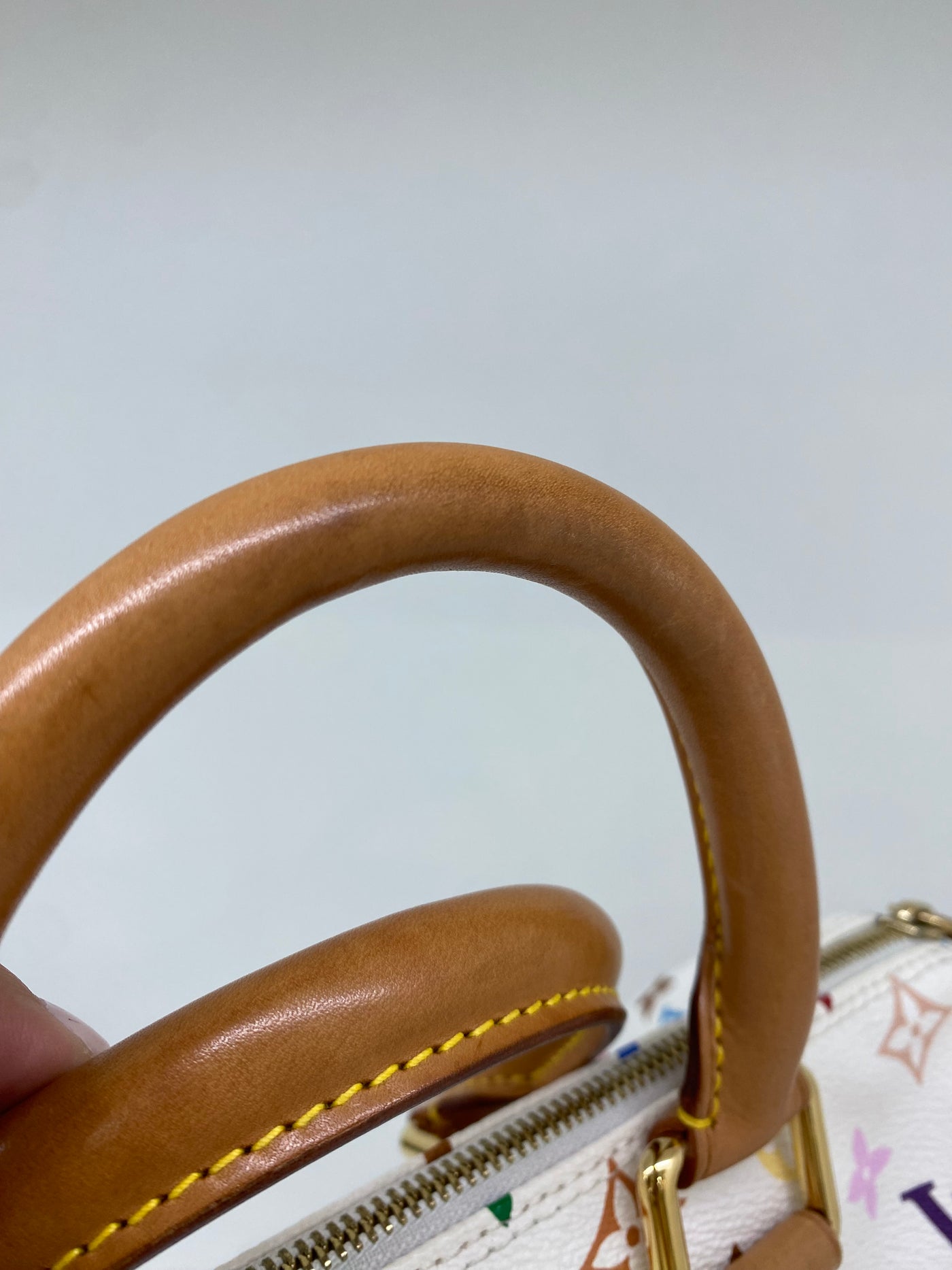 Louis Vuitton x Takashi Murakami Speedy 30 Lock White Multicolour