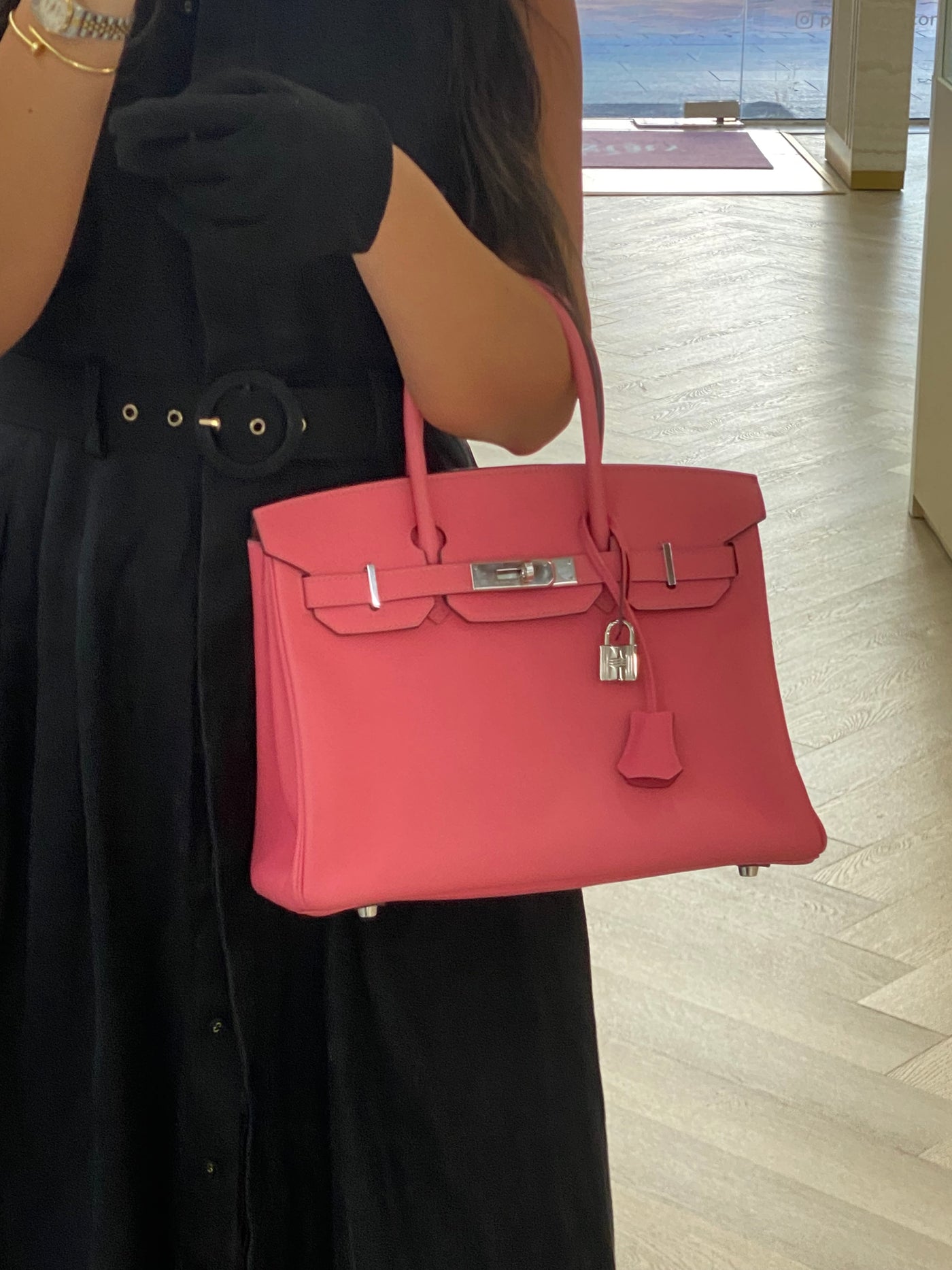 Hermes Birkin 30 Rose Azalee