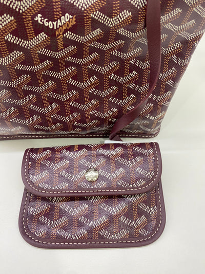 Goyard Mini Anjou Burgundy