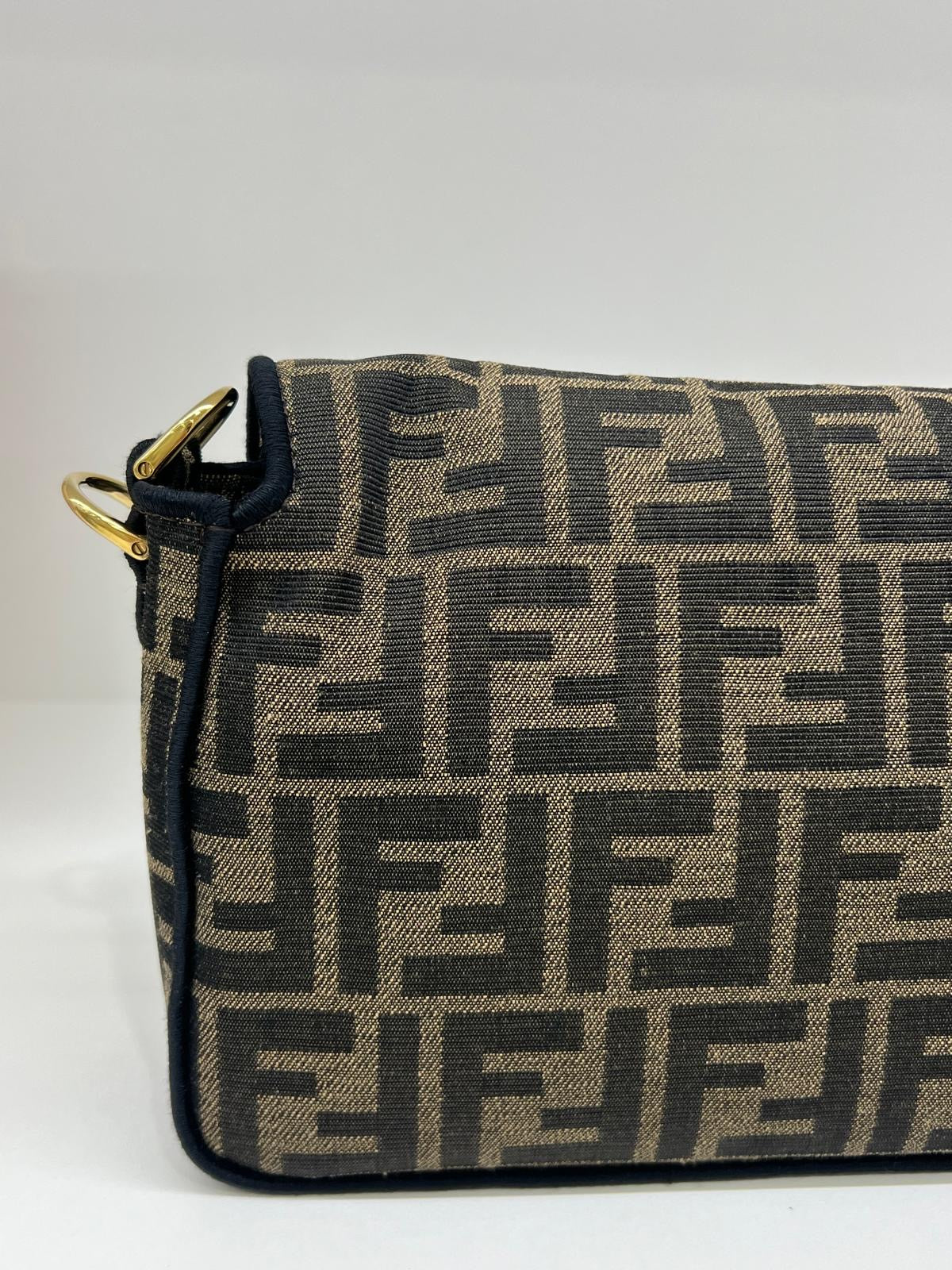 Fendi Baguette Monogram FF GHW