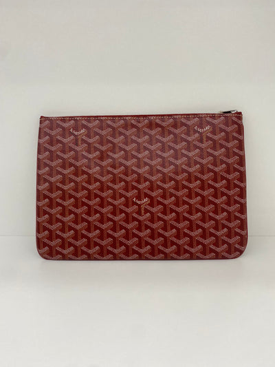 Goyard Clutch Red