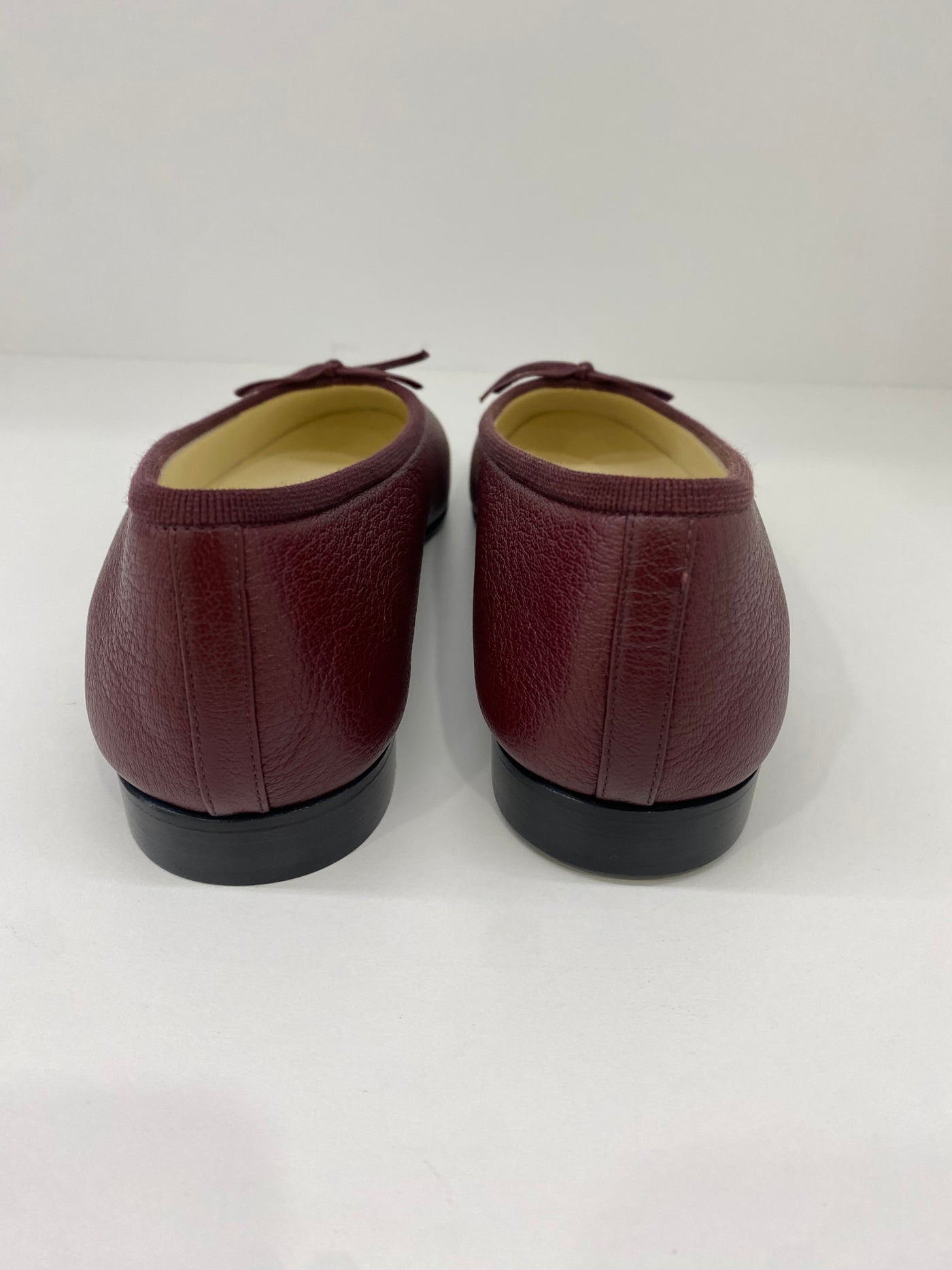 Chanel Ballet Flats Burgundy Size 39.5C