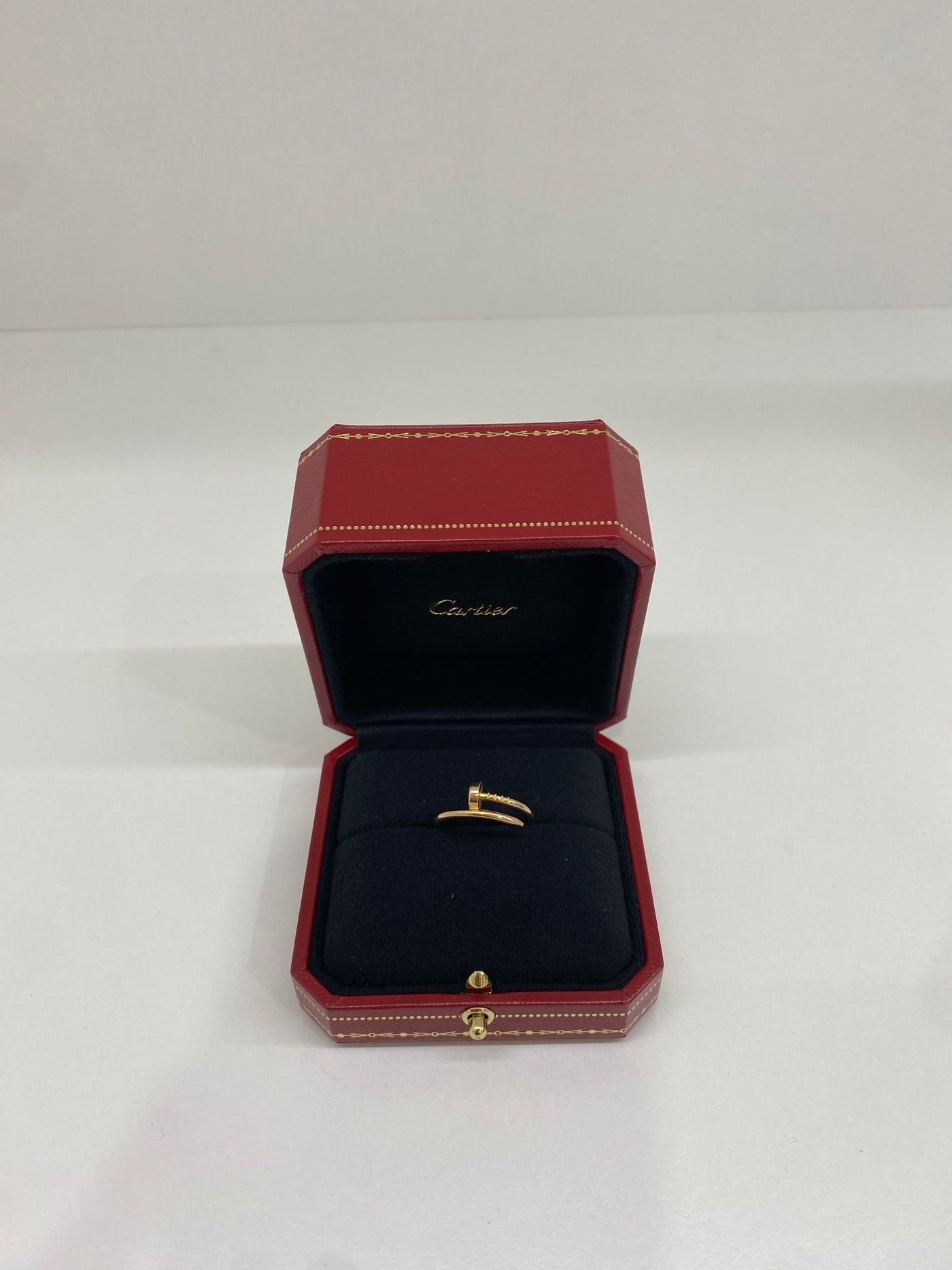 Cartier Juste Un Clou Ring RG Size 55