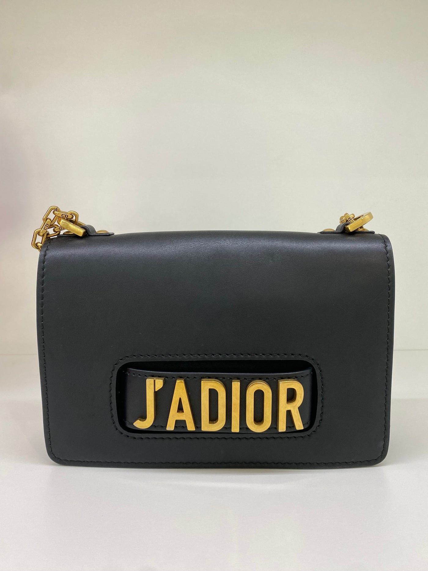 Dior J'adior Black Leather Bag GHW