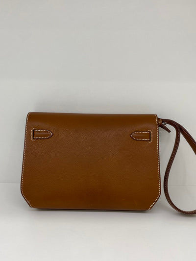 Hermes Kelly Depeches 25 Fauve PHW