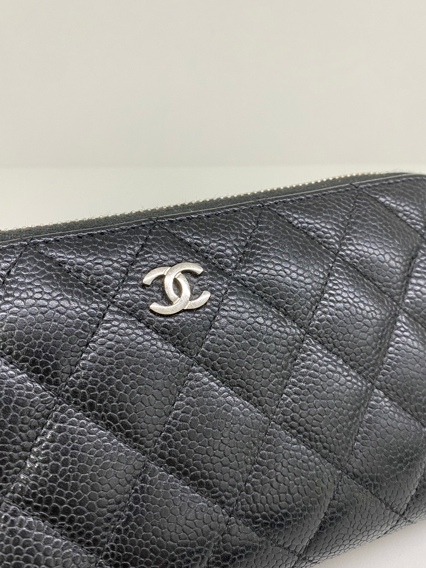 Chanel Black Wallet SHW