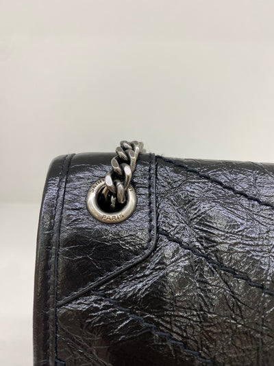 YSL Patent Niki Bag Glossed Black BHW