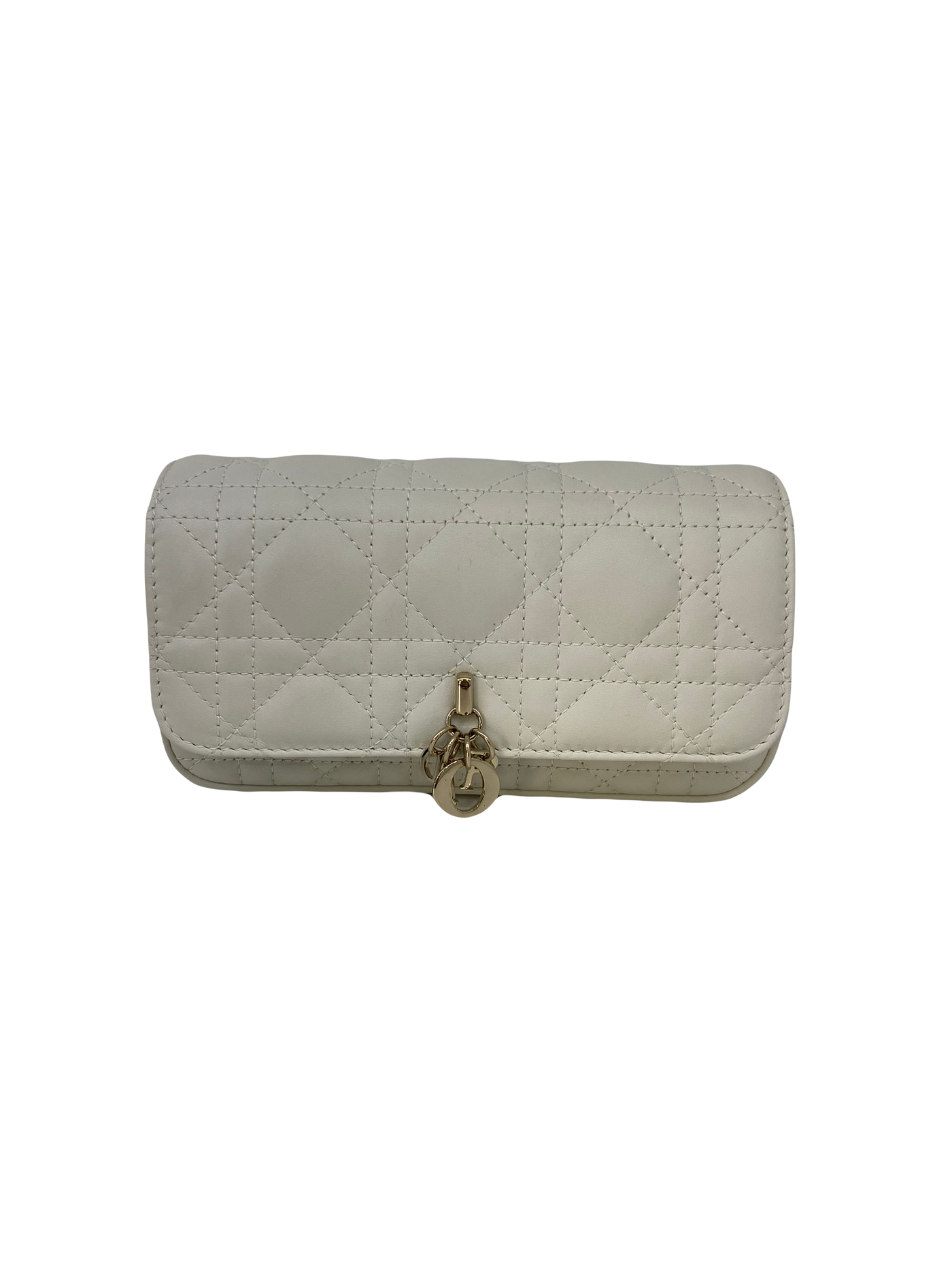 Dior Mini Bag White with Chain