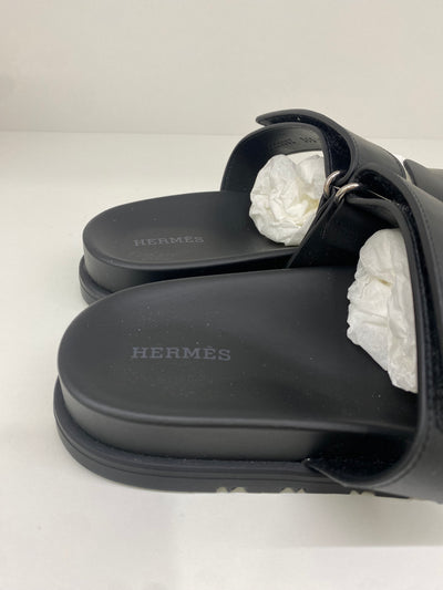 Hermes Chypre Black Size 39.5