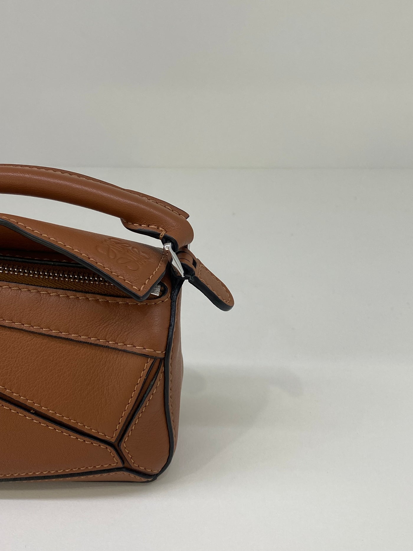 Loewe Nano Puzzle Bag Tan