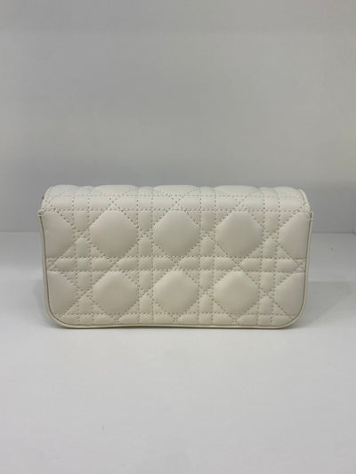 Dior Mini Bag White with Chain