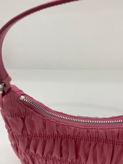 Prada Re-edition 2005 Ruched Pink