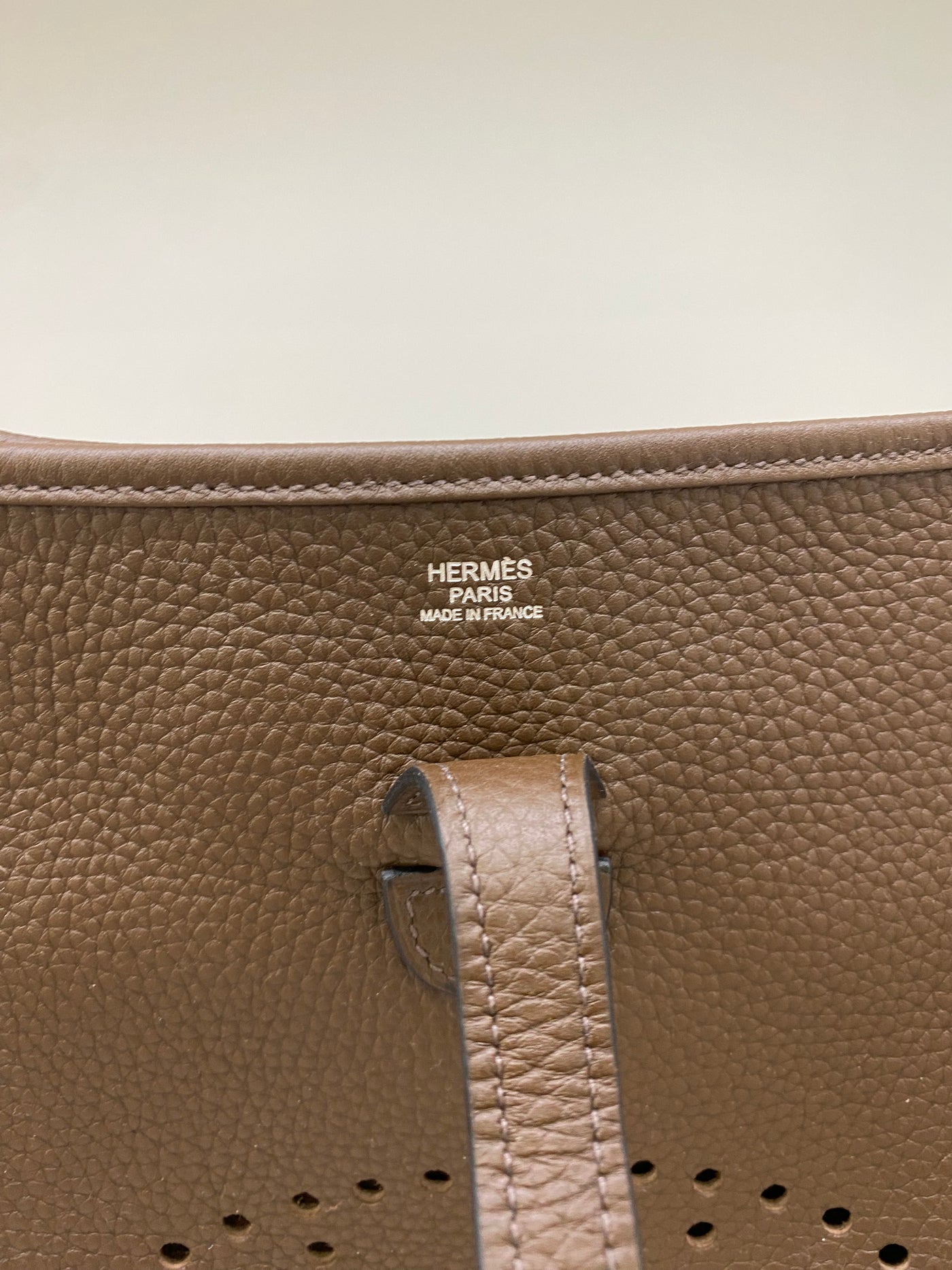 Hermes Evelyn PM Etoupe PHW