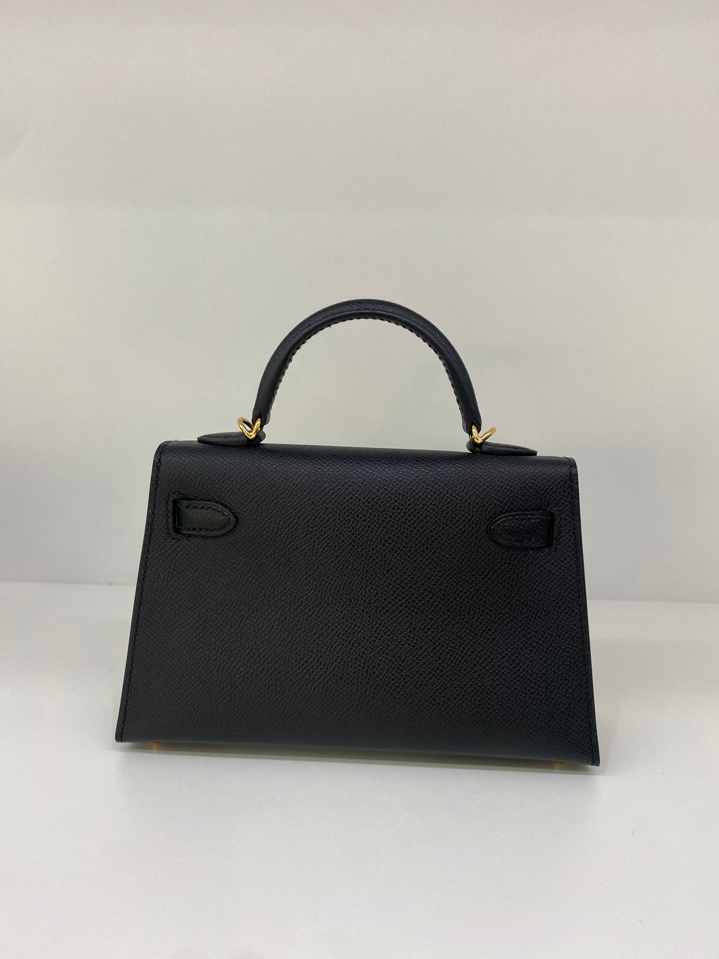 Hermes Mini Kelly Black GHW