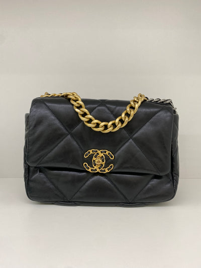 Chanel 19 Flap Bag Black - Small