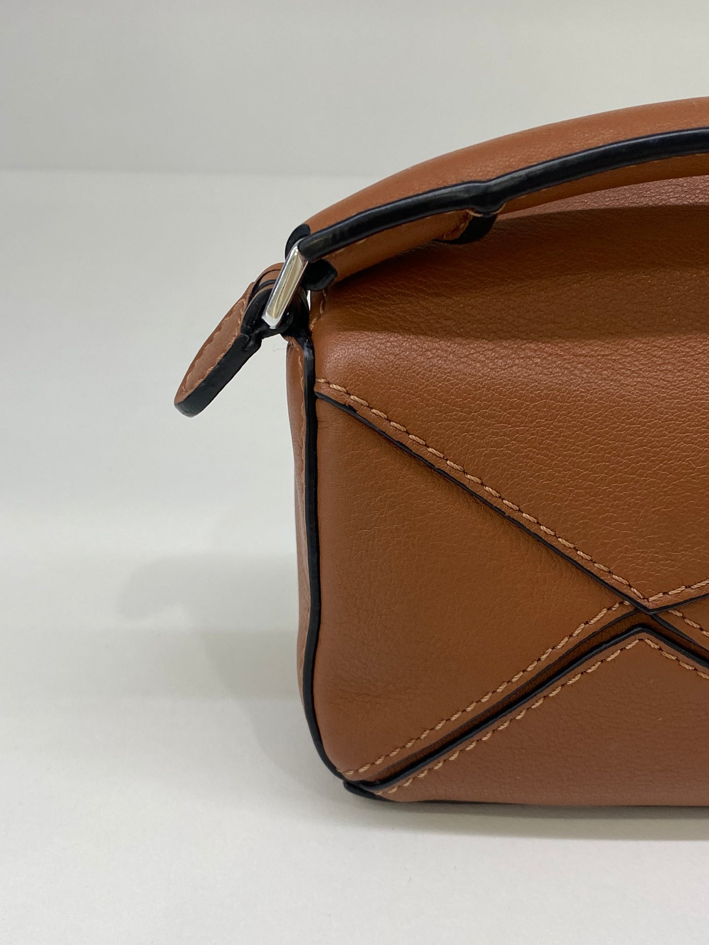 Loewe Nano Puzzle Bag Tan