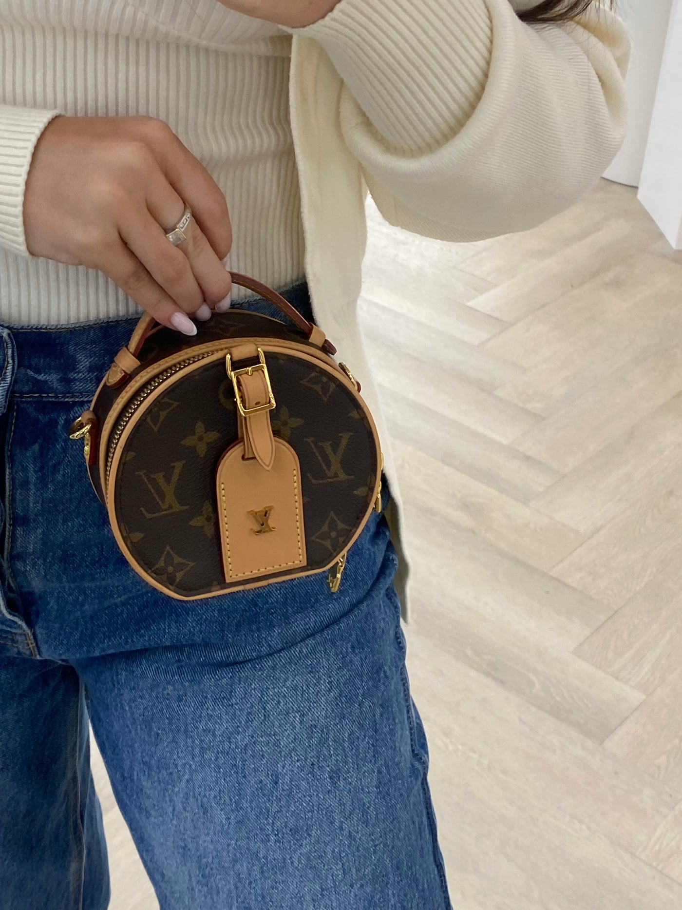 Louis Vuitton Mini Boite Chapeau Bag GHW