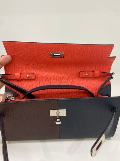 Hermes Kelly To Go Casaque Veau/Epsom PHW