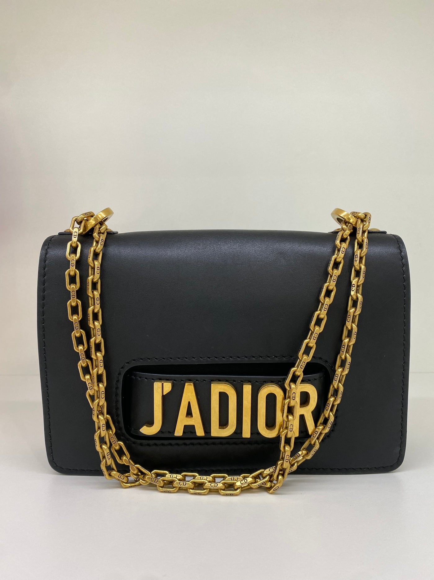 Dior J'adior Black Leather Bag GHW