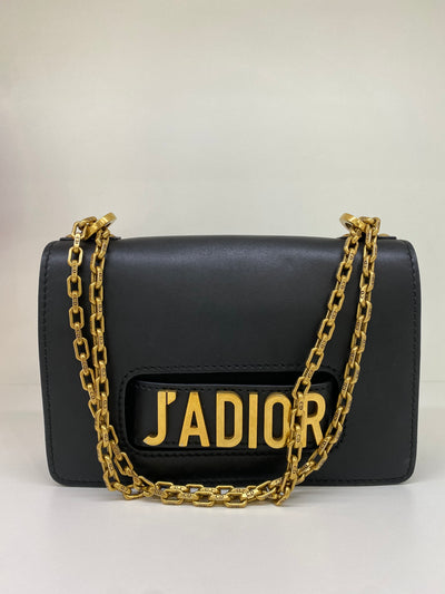 Dior J'adior Black Leather Bag GHW