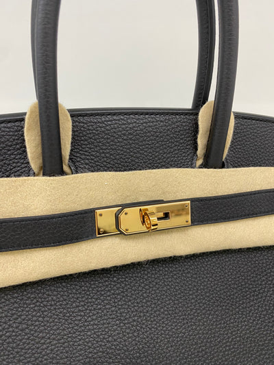 Hermes Birkin 30 Black RGHW