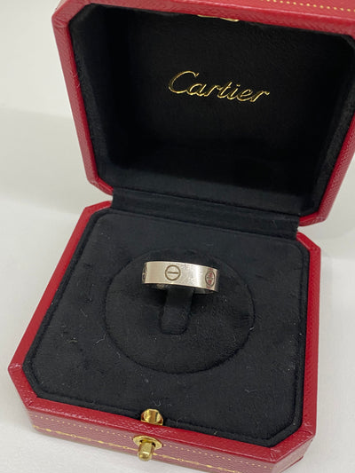 Cartier Love Ring WG Size 54