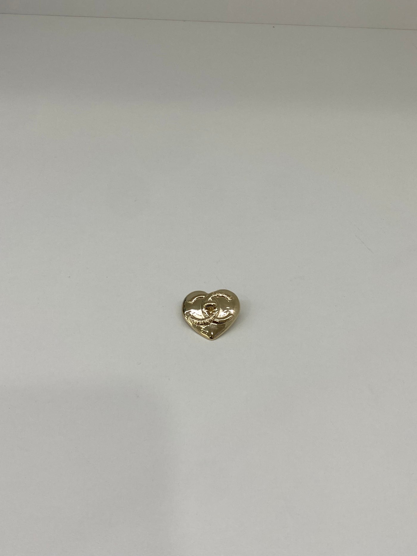 Chanel Love Heart Brooch