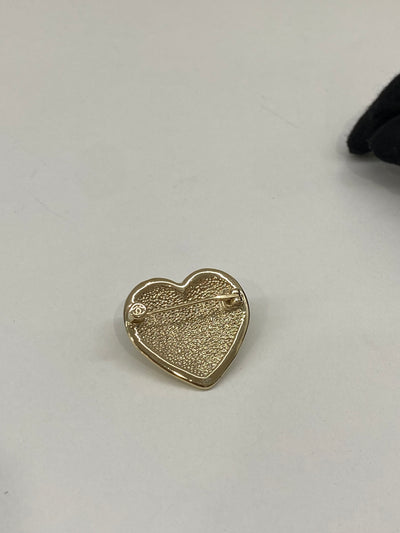 Chanel Love Heart Brooch