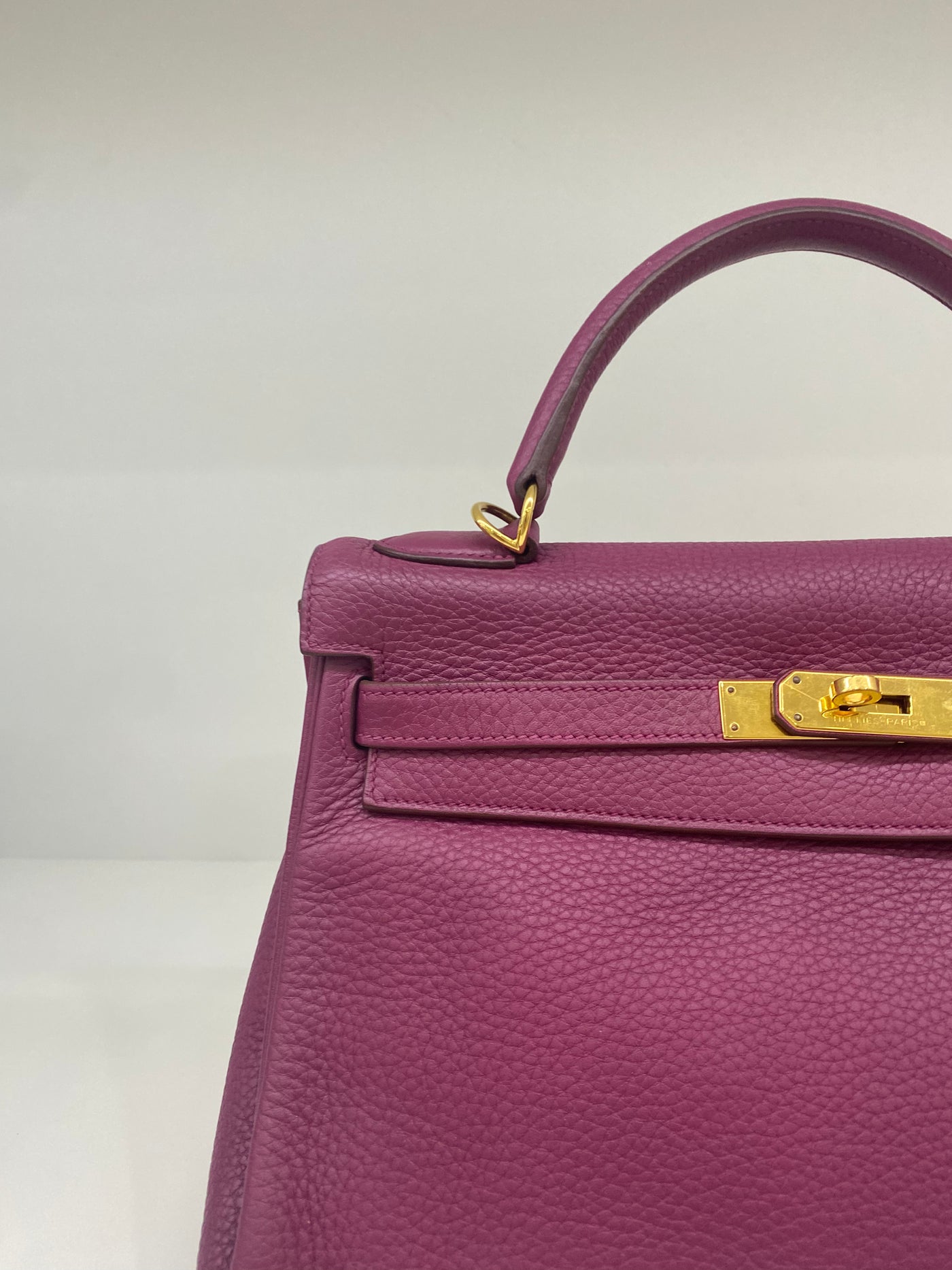 Hermes Kelly Purple Tosca 32 GHW