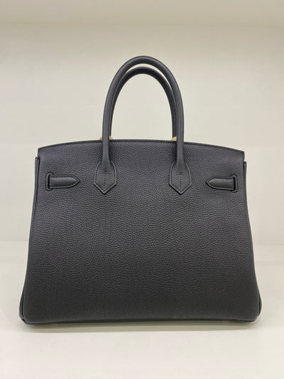 Hermes Birkin 30 Black RGHW