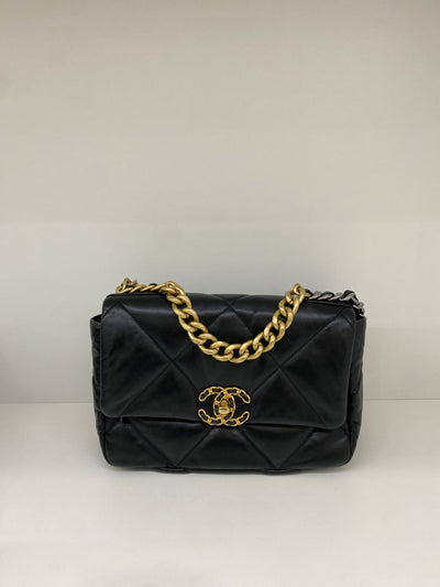 Chanel 19 Flap Bag Black - Small