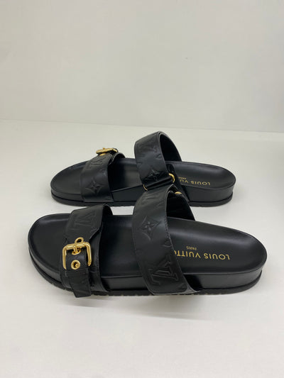 Louis Vuitton Black Sandal 39.5