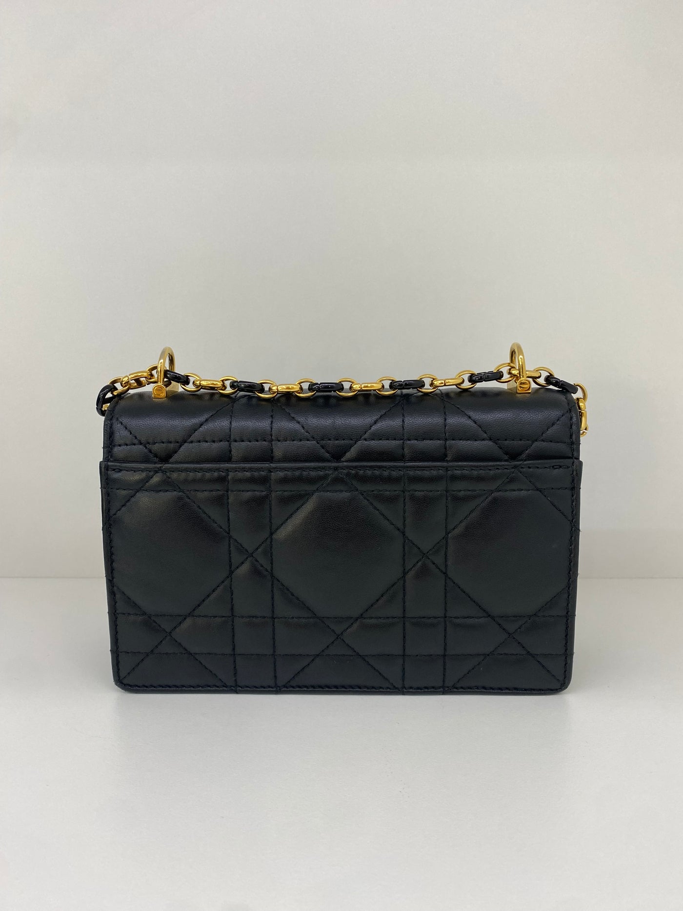 Christian Dior Caro Mini Bag Black GHW