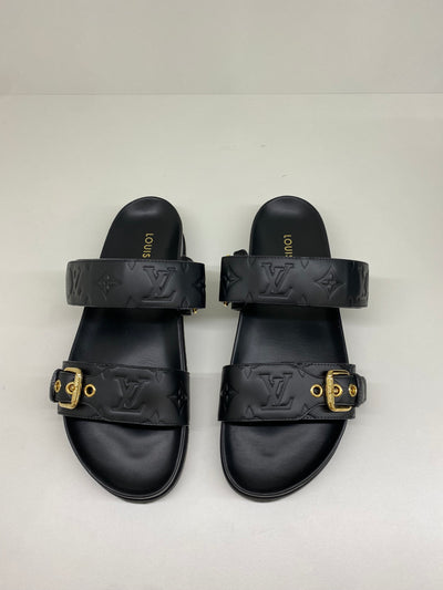 Louis Vuitton Black Sandal 39.5