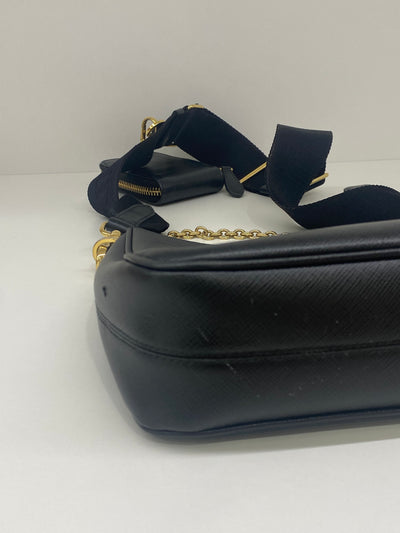 Prada Re Edition Bag Black Leather GHW