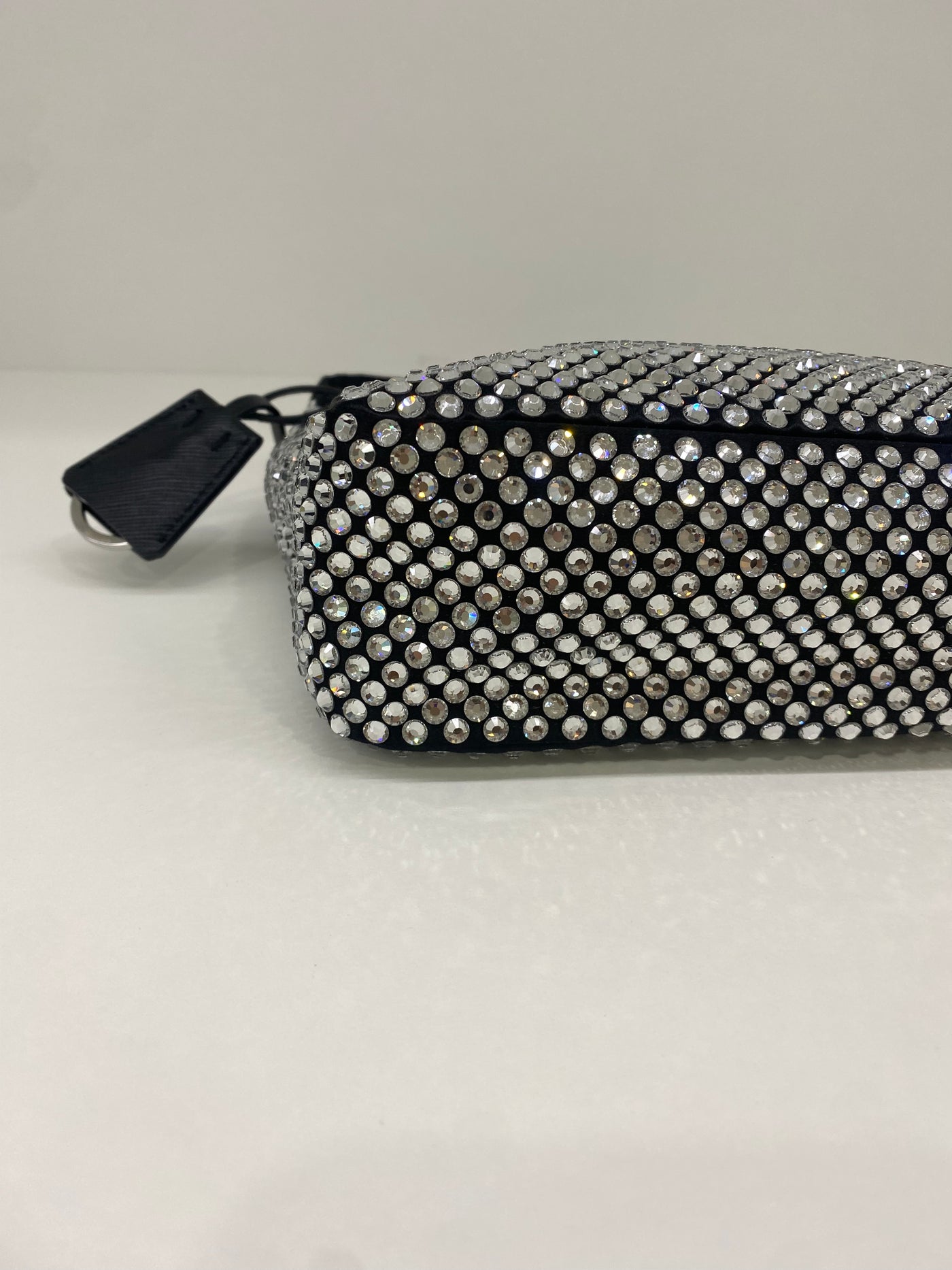 Prada Crystal Re-edition Nylon Black